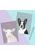 Zeszyt Top 2000 A4 Sweet Animal z marginesem linia, 9 mm, margines 60 kartek
