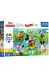 Puzzle 60 el. Super Shape XXL. Myszka Miki Trefl