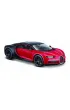 MAISTO 31524 Bugatti Chiron sport czarno-czerwony 1:24