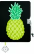 St. Majewski Pami�tnik z k��dk� W�ochacz & Cekiny A5 Pineapple 96 kartek