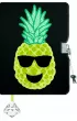 St. Majewski Pami�tnik z k��dk� W�ochacz & Cekiny A5 Pineapple 96 kartek