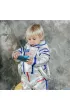 Petit Boum Butelka sensoryczna dwufazowa Move - Kosmos