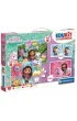 Puzzle 4w1 (30+48 el.) Edukit Koci Domek Gabi Clementoni
