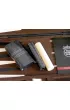 Backgammon wersja LUX czarna