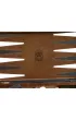 Backgammon wersja LUX czarna