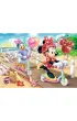 Puzzle 200 el. Minnie na pla�y Trefl