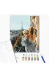 Brushme Malowanie po numerach - Mademoiselle w Pary�u 40x50cm