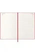 Kalendarz 2026 12M Moleskine L twarda oprawa dzienny Scarlet Red 13x21cm