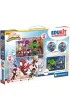 Puzzle 30+48 el. + Memo + 6 klock�w Edukit Spidey Clementoni