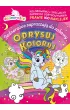 Moje jednoro�ce. Odrysuj koloruj. Jednoro�ce zapraszaj� do zabawy