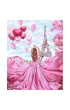 Koh-I-Noor Malowanie po numerach - Dziewczyna w pary�u 40x50cm