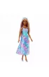 Barbie. Ksi�niczka Lalka Niebiesko-fioletowy str�j Mattel