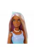 Barbie. Ksi�niczka Lalka Niebiesko-fioletowy str�j Mattel