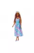 Barbie. Ksi�niczka Lalka Niebiesko-fioletowy str�j Mattel