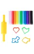 Plastelina 12 kolor�w Deli