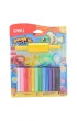 Plastelina 12 kolor�w Deli