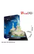 Puzzle 3D 37 el. Statua Wolno�ci LED Cubic Fun