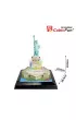 Puzzle 3D 37 el. Statua Wolno�ci LED Cubic Fun