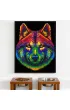 Diamond Dotz Haft diamentowy - Adults Flocked Neon Wolf 35.5x45.7cm
