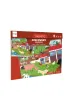Puzzle magnetyczne i gra 2w1 Farma Scratch