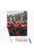Brushme Malowanie po numerach - Tulipany Amsterdamu 40x50cm