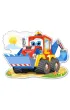 Puzzle 12 el. Zabawna koparka Castorland