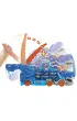 Hot Wheels. City T-Rex Mega Transporter Zestaw HNG50 Mattel