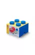 Pojemnik klocek LEGO Brick 4 Niebieski