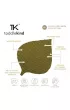 Toddlekind Mata do zabawy z baweny organicznej w ksztacie licia Leaf Mat Sand Castle