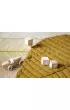 Toddlekind Mata do zabawy z baweny organicznej w ksztacie licia Leaf Mat Sand Castle