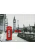 Ideyka Diamentowa mozaika - Zadzwo� z Londynu 40x50cm