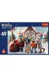 Puzzle 100 el. Miko�aj i renifer na ratunek Rodzina Treflik�w 16540