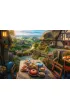 Puzzle 1000 el. PQ �niadanie na �wie�ym powietrzu Schmidt