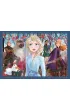 Puzzle 4w1 - SuperColor. Frozen (12+16+20+24 el.) Clementoni