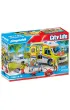 Playmobil City Life Karetka pogotowia ze �wiat�em i d�wi�kiem 71202