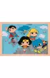 Puzzle 4w1 12+16+20+24 el. Super Kolor DC Superfriends Clementoni
