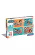 Puzzle 4w1 12+16+20+24 el. Super Kolor DC Superfriends Clementoni