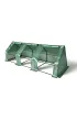 Tunel foliowy mini szklarnia 295x95x95cm
