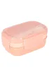Lunch box �niadani�wka pude�ko �niadaniowe z przegr�dkami dzielone morelowe 1.9 l