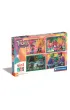 Puzzle 4w1 - SuperColor. Trolls 3 (12+16+20+24 el.) Clementoni