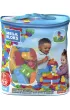 Fisher Price Mega Bloks Klocki 60 elementw Torba niebieska DCH55