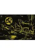 Puzzle 500 el. �wiec�ce w ciemno�ci - Wilk w zorzy polarnej Ravensburger