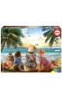 Puzzle 1000 Psy na pla�y 113797 Educa