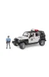 Jeep Wrangler Unlimited Rubicon  policyjny z figurk� policjanta BRUDER BR-02526