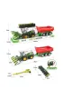 Kombajn z czerwon� przyczep� Toys Pawe� Wojda