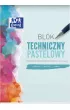Oxford Blok techniczny A4 pastelowy 10 kartek