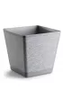 HowHomely Doniczka Pilea Texelle szara h24x24 cm