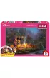 Puzzle 200 el. PQ Thomas Kinkade Myszka Miki & Minnie Schmidt