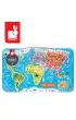Puzzle magnetyczne Mapa �wiata Janod