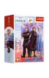 Puzzle mini 54 el. W �wiecie Anny i Elsy 3 Trefl